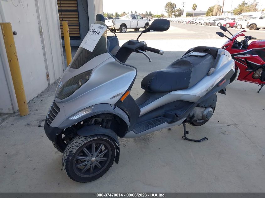 2007 PIAGGIO MP3 - ZAPM479M975002300