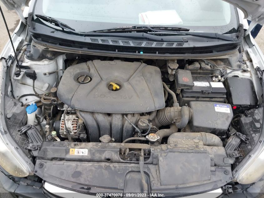 2013 HYUNDAI ELANTRA LIMITED PZEV - KMHDH4AE4DU871666
