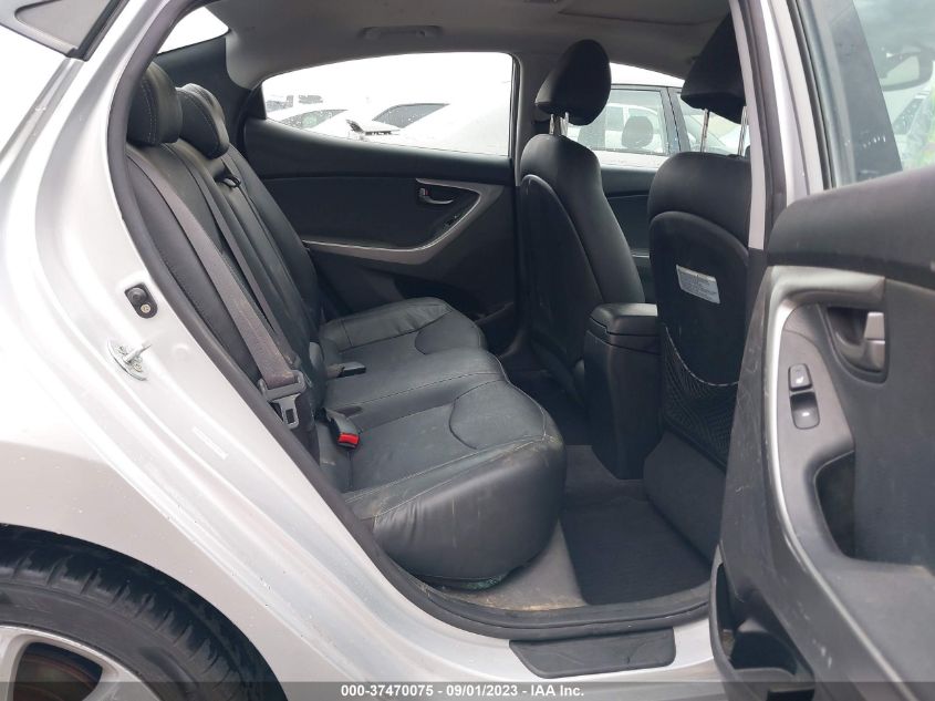 2013 HYUNDAI ELANTRA LIMITED PZEV - KMHDH4AE4DU871666