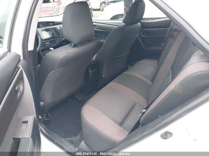 2017 TOYOTA COROLLA L/LE/XLE/SE - 2T1BURHE7HC859430