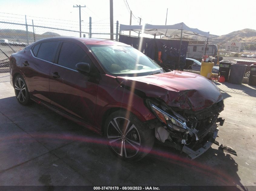 2020 NISSAN SENTRA SR - 3N1AB8DV7LY284081