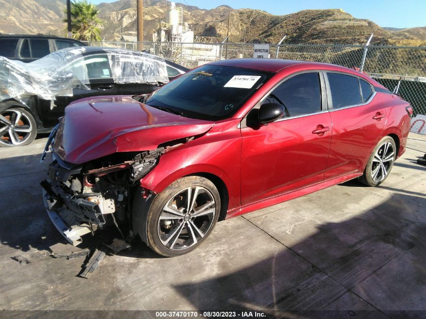 2020 NISSAN SENTRA SR - 3N1AB8DV7LY284081