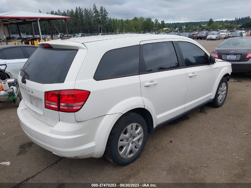 2014 DODGE JOURNEY SE - 3C4PDCAB8ET116061