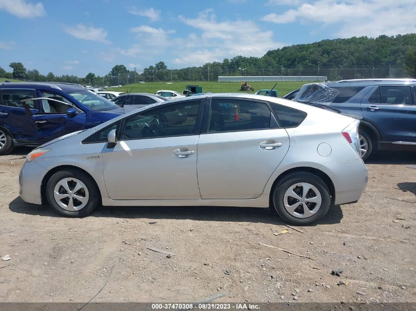 2013 TOYOTA PRIUS ONE/TWO/THREE/FOUR/FIVE - JTDKN3DU6D5548652
