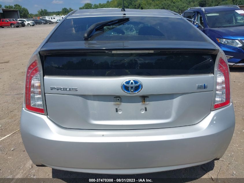 2013 TOYOTA PRIUS ONE/TWO/THREE/FOUR/FIVE - JTDKN3DU6D5548652