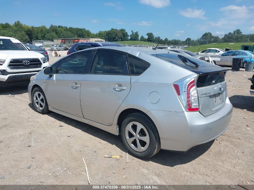 2013 TOYOTA PRIUS ONE/TWO/THREE/FOUR/FIVE - JTDKN3DU6D5548652
