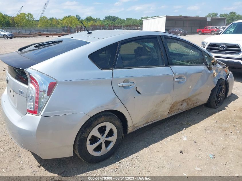2013 TOYOTA PRIUS ONE/TWO/THREE/FOUR/FIVE - JTDKN3DU6D5548652
