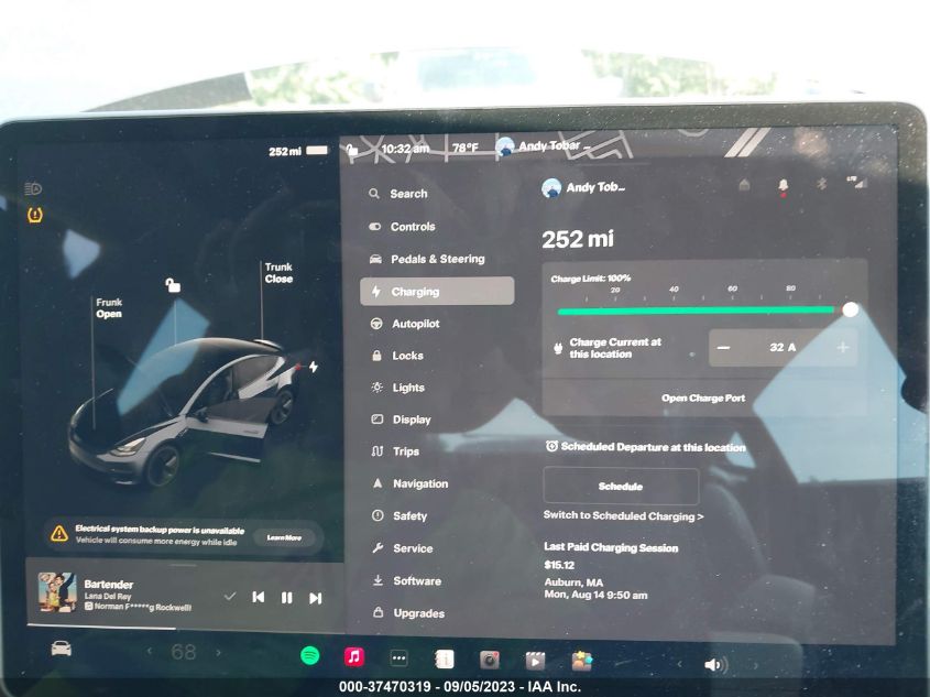 2023 TESLA MODEL 3 - 5YJ3E1EAXPF503021