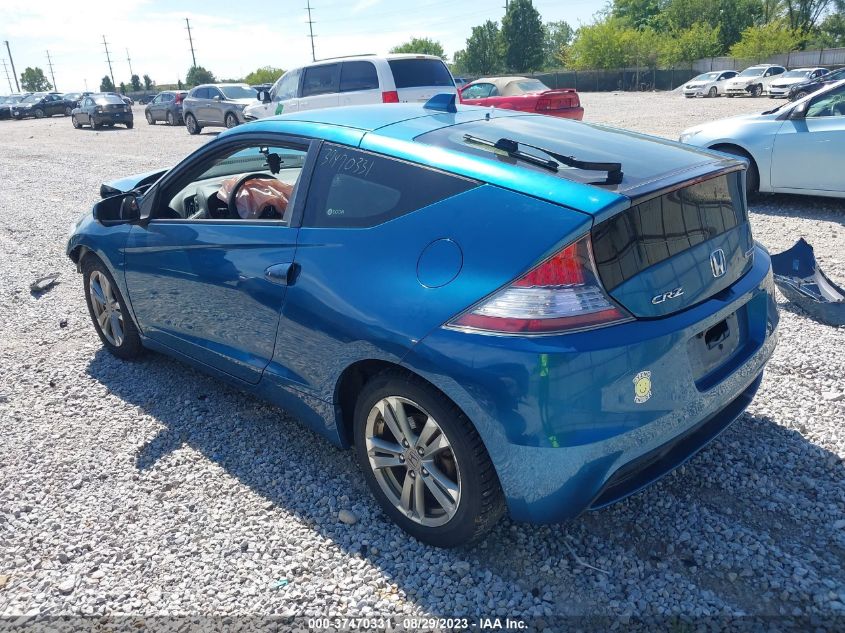 2013 HONDA CR-Z JHMZF1D43DS000138