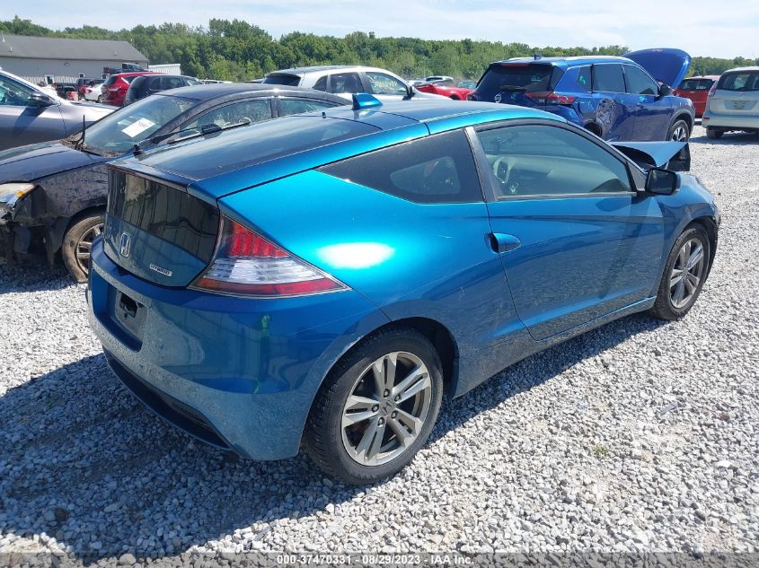 2013 HONDA CR-Z JHMZF1D43DS000138