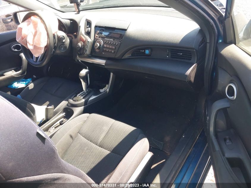 2013 HONDA CR-Z JHMZF1D43DS000138