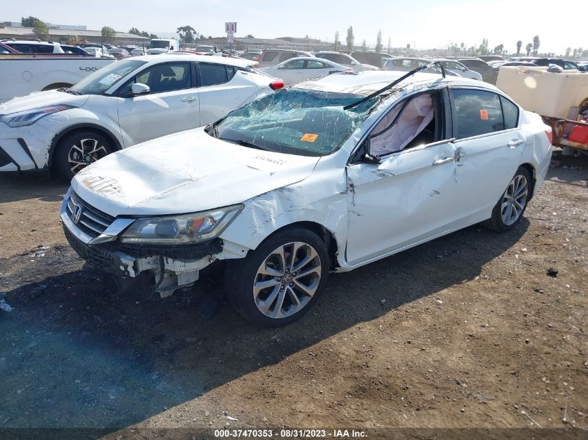 2014 HONDA ACCORD SEDAN SPORT - 1HGCR2F53EA256430