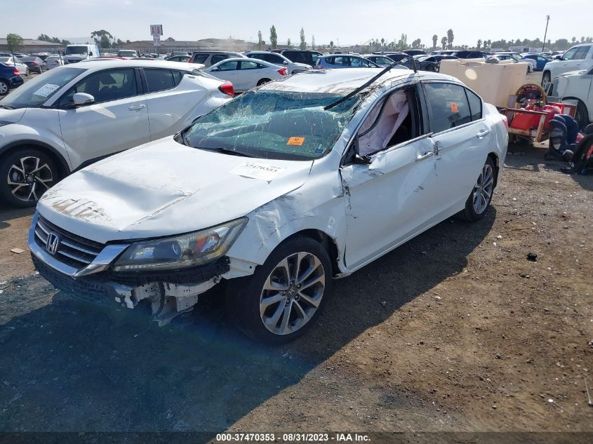 2014 HONDA ACCORD SEDAN SPORT - 1HGCR2F53EA256430