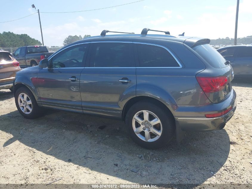 2013 AUDI Q7 3.0T PREMIUM PLUS - WA1LGAFE4DD012503