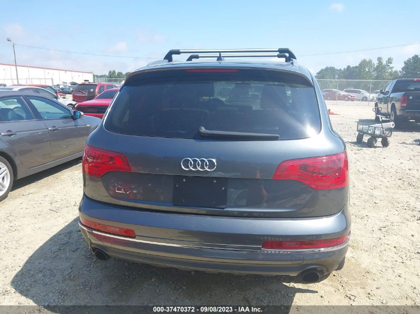 2013 AUDI Q7 3.0T PREMIUM PLUS - WA1LGAFE4DD012503