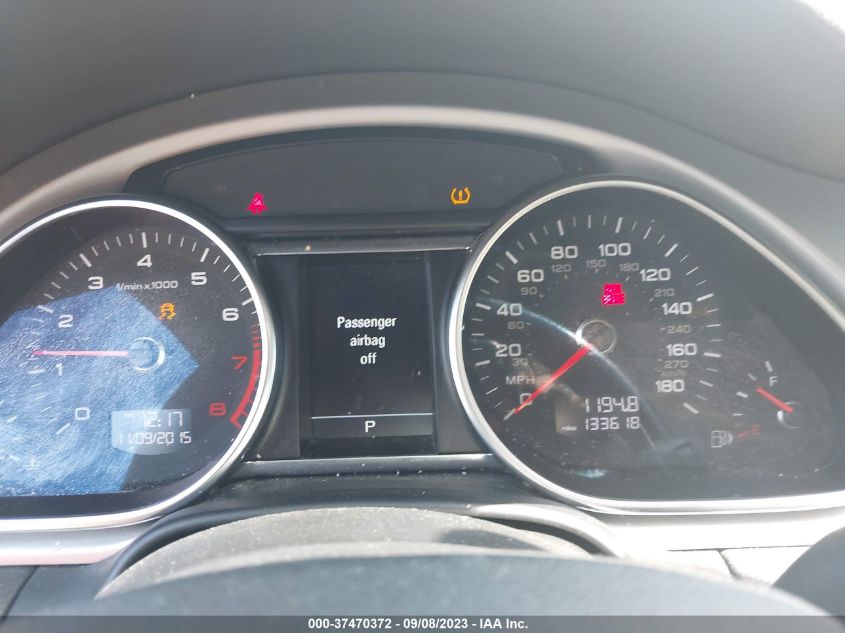 2013 AUDI Q7 3.0T PREMIUM PLUS - WA1LGAFE4DD012503