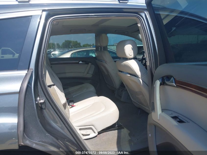 2013 AUDI Q7 3.0T PREMIUM PLUS - WA1LGAFE4DD012503