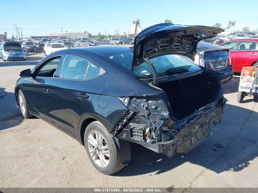 VIN 5NPD84LF2KH493199 2019 HYUNDAI ELANTRA SEL