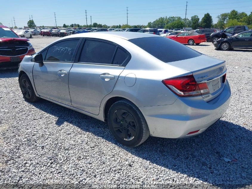 2014 HONDA CIVIC SEDAN LX - 19XFB2F52EE251510