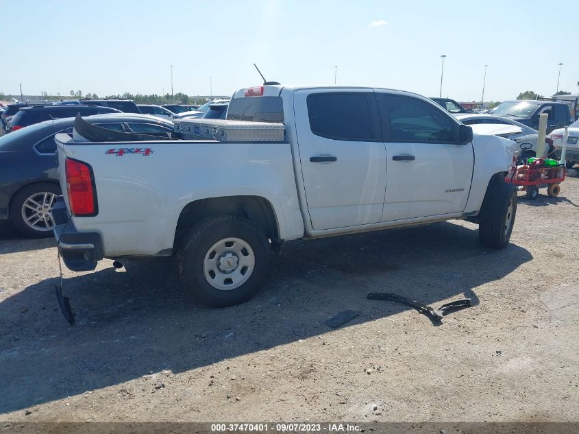 2020 CHEVROLET COLORADO 4WD WORK TRUCK - 1GCGTBEN2L1130138