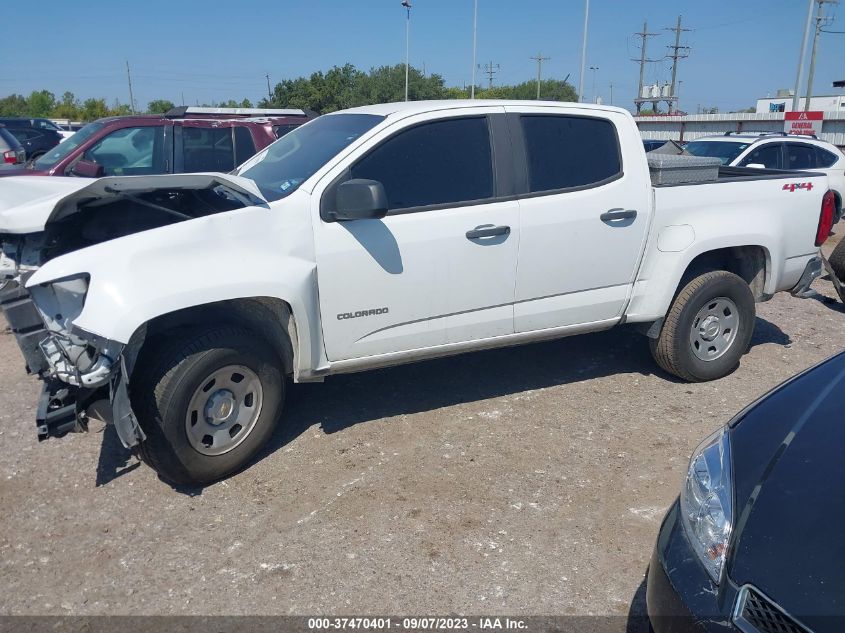 2020 CHEVROLET COLORADO 4WD WORK TRUCK - 1GCGTBEN2L1130138