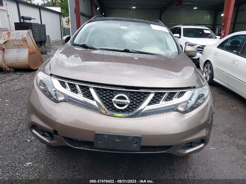 2014 NISSAN MURANO SL - JN8AZ1MUXEW417793