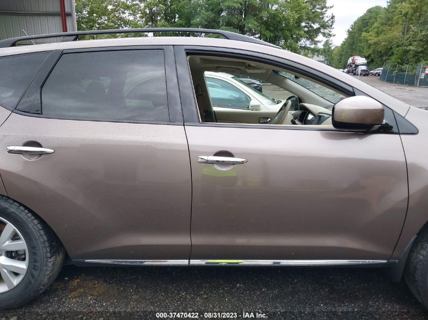 2014 NISSAN MURANO SL - JN8AZ1MUXEW417793