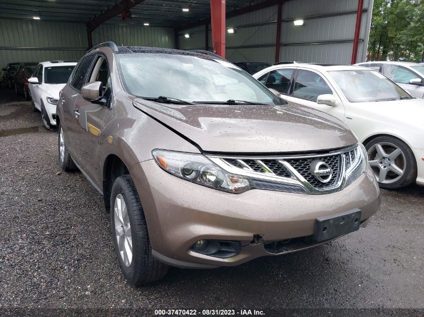 2014 NISSAN MURANO SL - JN8AZ1MUXEW417793