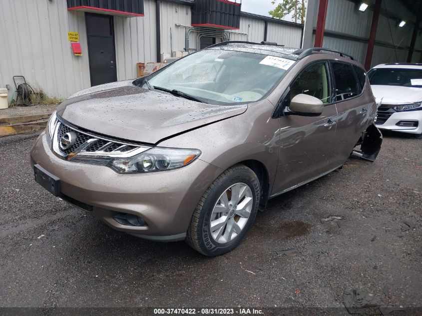 2014 NISSAN MURANO SL - JN8AZ1MUXEW417793