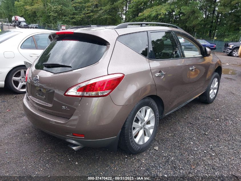 2014 NISSAN MURANO SL - JN8AZ1MUXEW417793