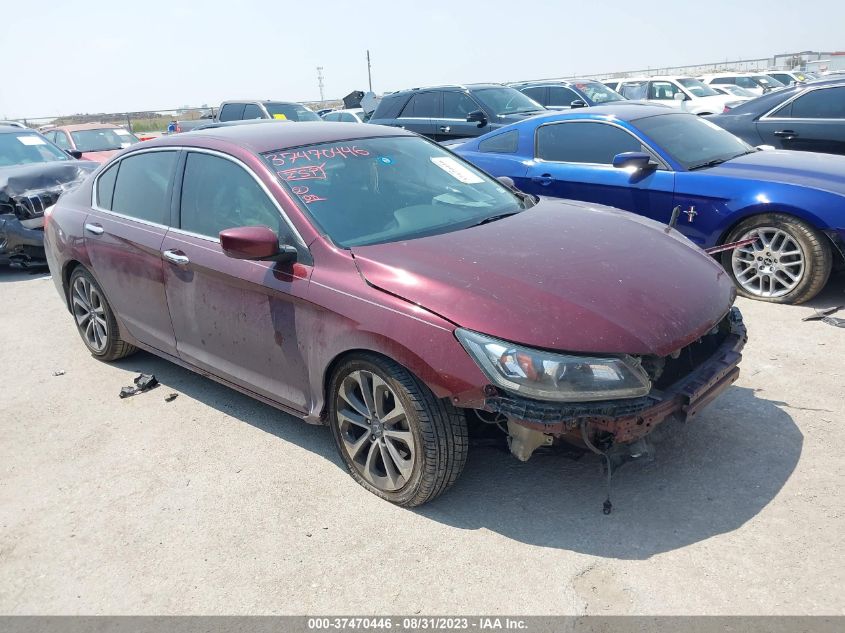 2013 HONDA ACCORD SDN SPORT - 1HGCR2F56DA154313