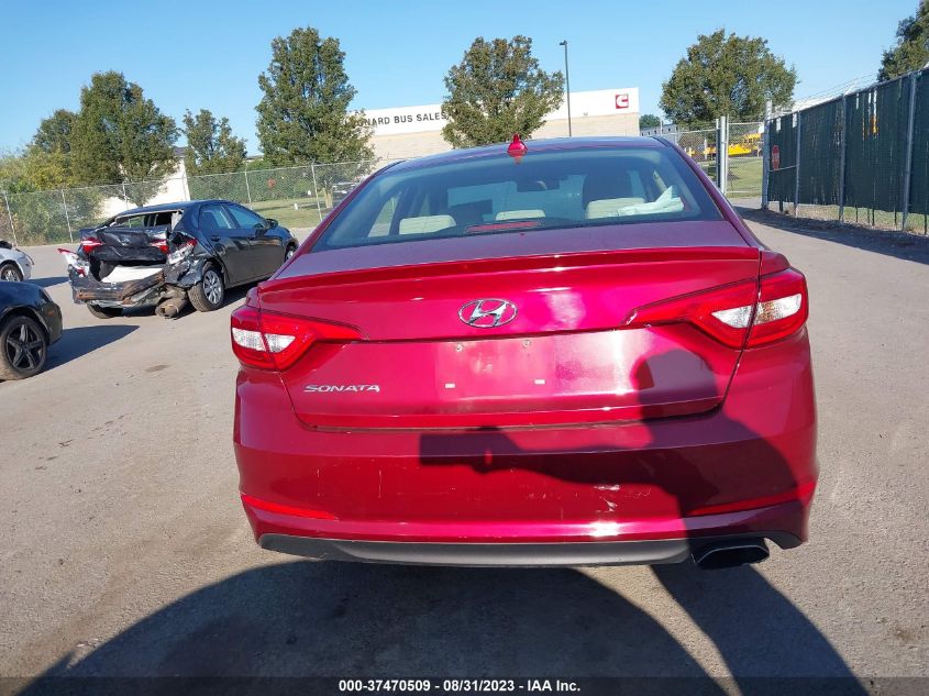 2015 HYUNDAI SONATA 2.4L SE - 5NPE24AF1FH246397