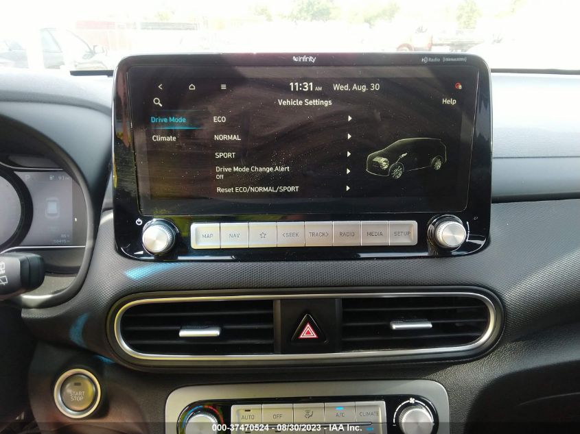 2021 HYUNDAI KONA EV ULTIMATE - KM8K53AG1MU135280