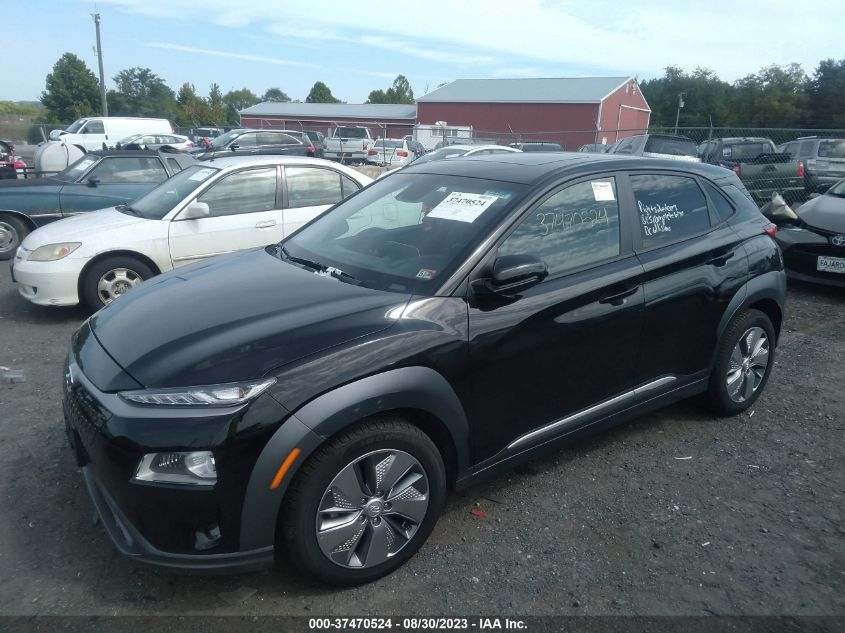 2021 HYUNDAI KONA EV ULTIMATE - KM8K53AG1MU135280