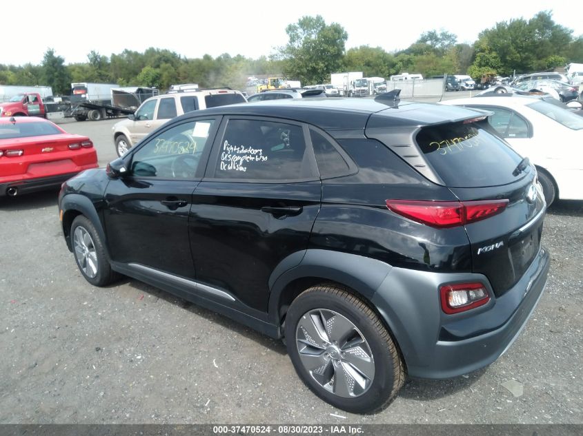 2021 HYUNDAI KONA EV ULTIMATE - KM8K53AG1MU135280