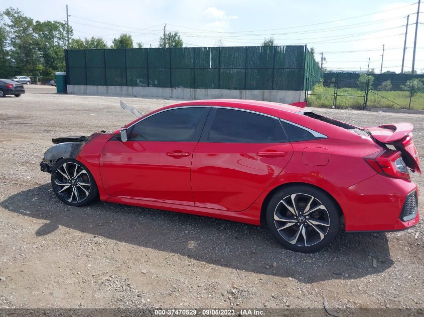 2018 HONDA CIVIC SI SEDAN 2HGFC1E58JH700780