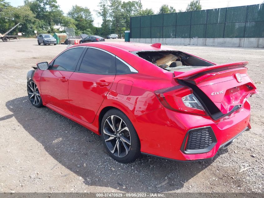 2018 HONDA CIVIC SI SEDAN 2HGFC1E58JH700780