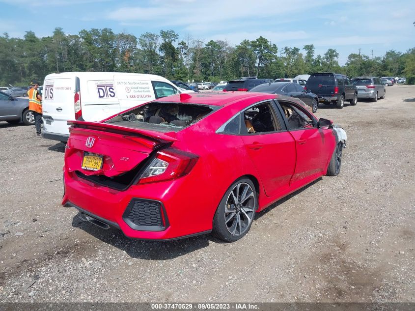 2018 HONDA CIVIC SI SEDAN 2HGFC1E58JH700780