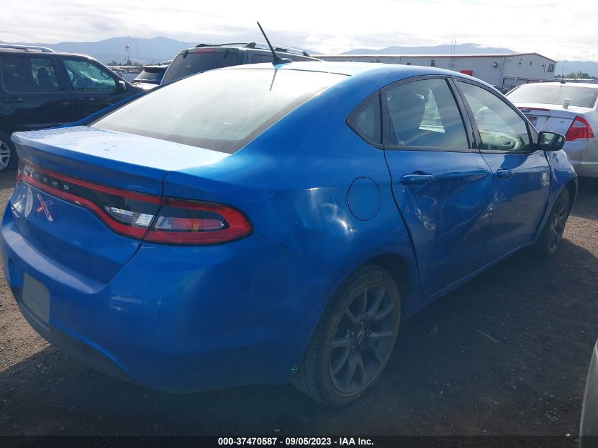 2016 DODGE DART SE - 1C3CDFAA5GD607823