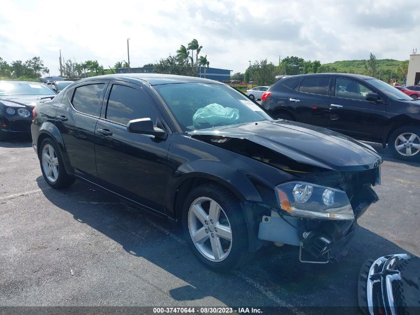 2013 DODGE AVENGER SE - 1C3CDZAB0DN648943
