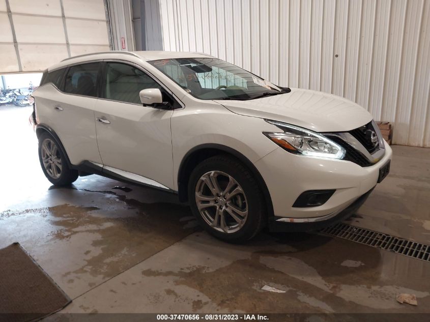 2015 NISSAN MURANO PLATINUM - 5N1AZ2MH0FN230148