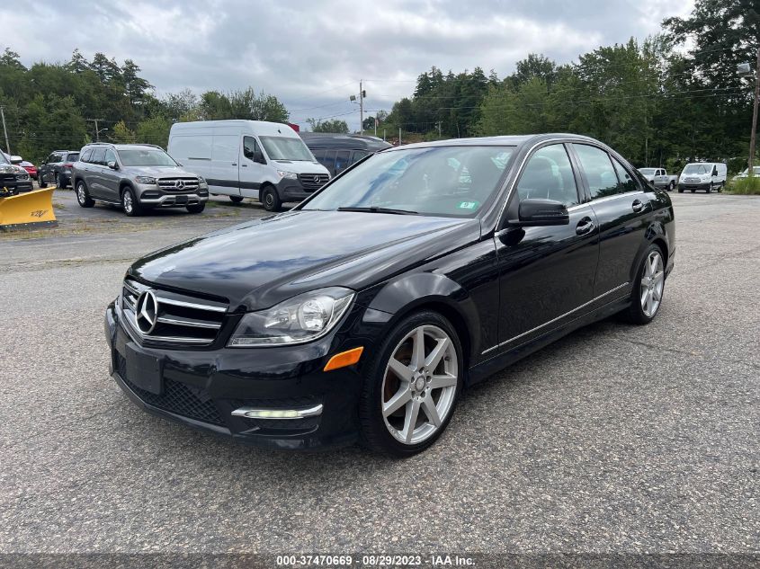 WDDGF8AB3EA967365 2014 MERCEDES-BENZ C-CLASS - Image 2