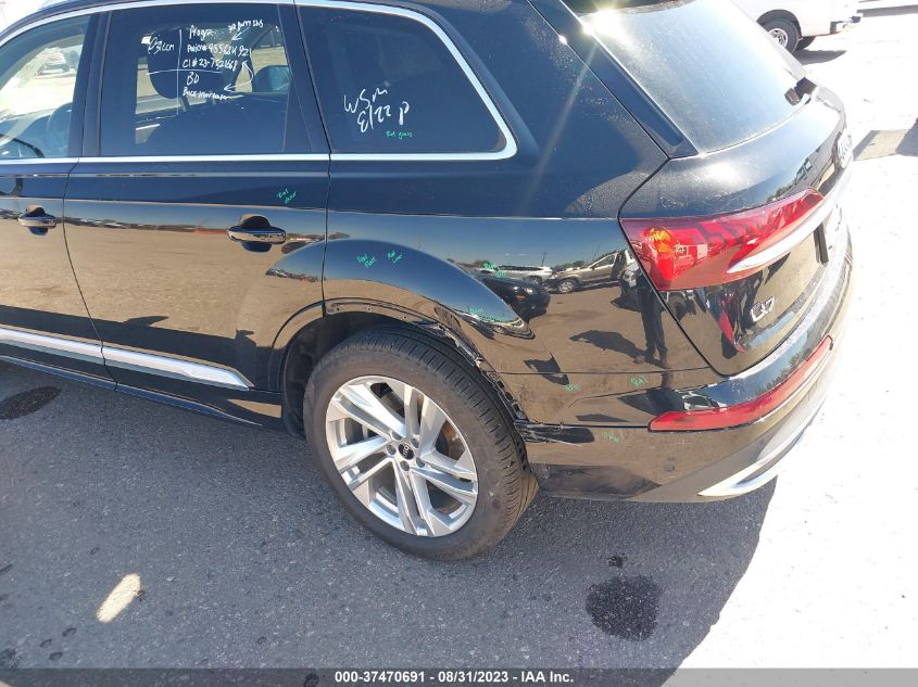 2022 AUDI Q7 PREMIUM PLUS - WA1LXBF72ND011469