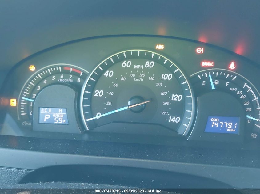 2013 TOYOTA CAMRY L/LE/SE/XLE - 4T4BF1FK3DR316630