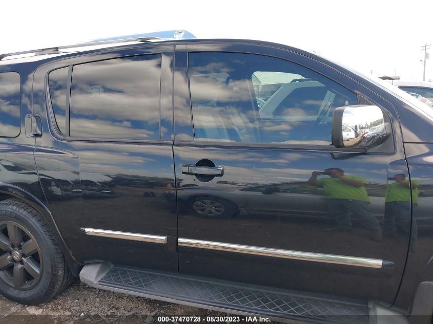 2013 NISSAN ARMADA PLATINUM - 5N1AA0NE4DN609800