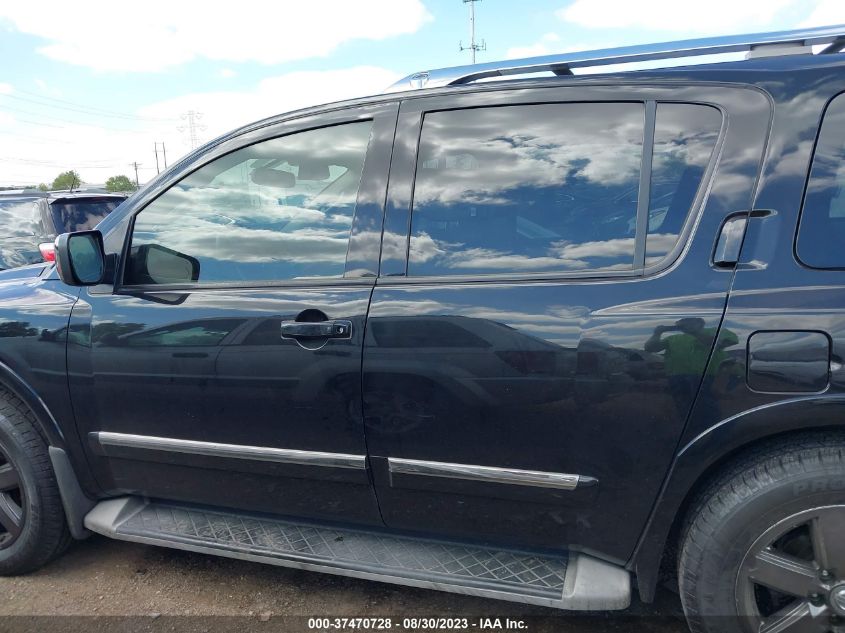 2013 NISSAN ARMADA PLATINUM - 5N1AA0NE4DN609800