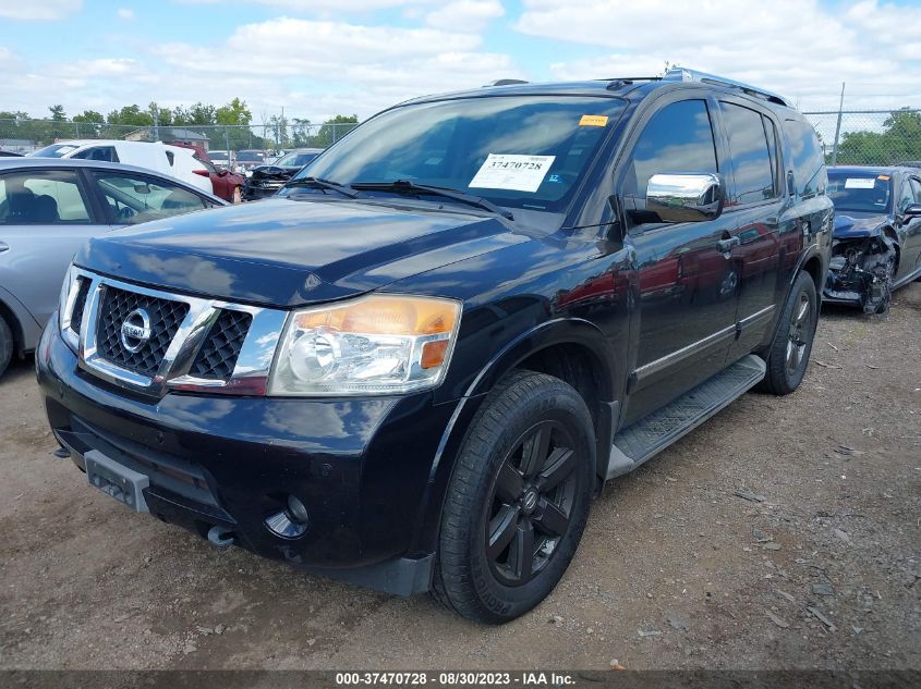 2013 NISSAN ARMADA PLATINUM - 5N1AA0NE4DN609800