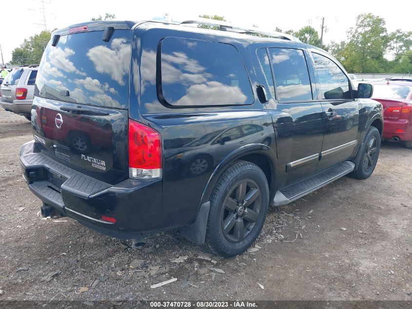2013 NISSAN ARMADA PLATINUM - 5N1AA0NE4DN609800