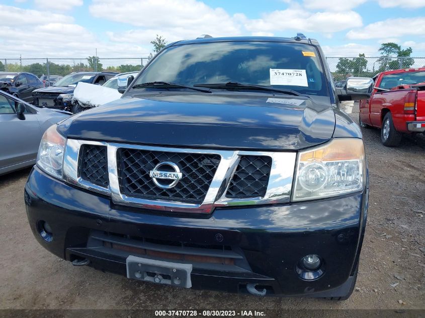 2013 NISSAN ARMADA PLATINUM - 5N1AA0NE4DN609800