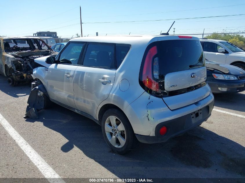 2018 KIA SOUL BASE - KNDJN2A22J7578577